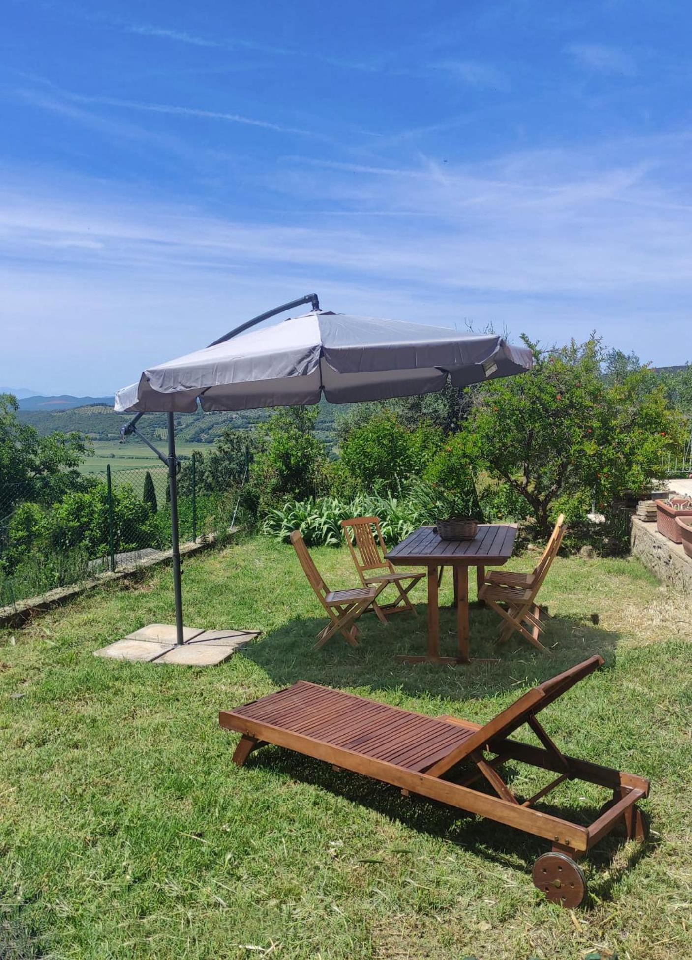 Villa Panoramica Garden Bike Massa Marittima Kültér fotó