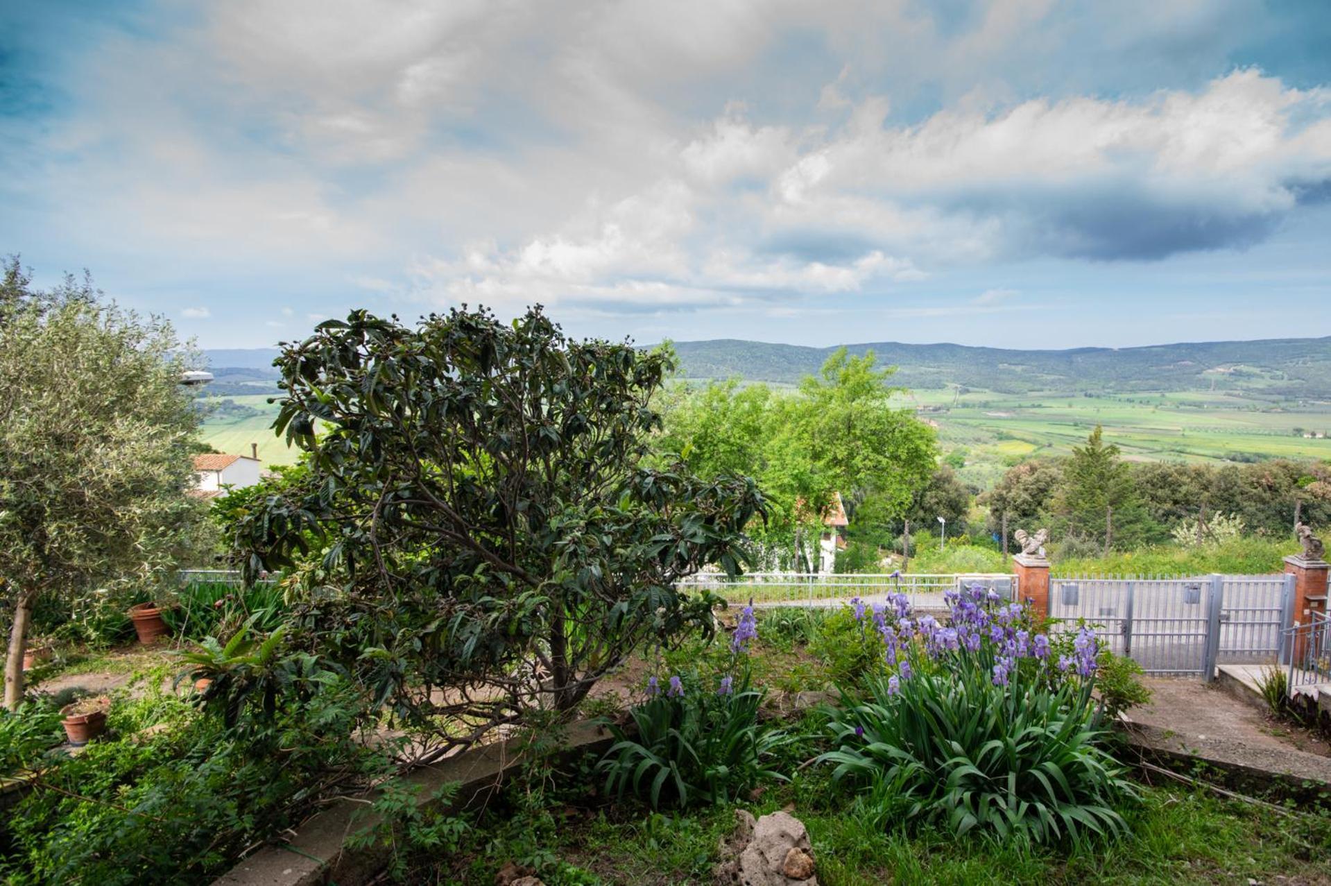 Villa Panoramica Garden Bike Massa Marittima Kültér fotó